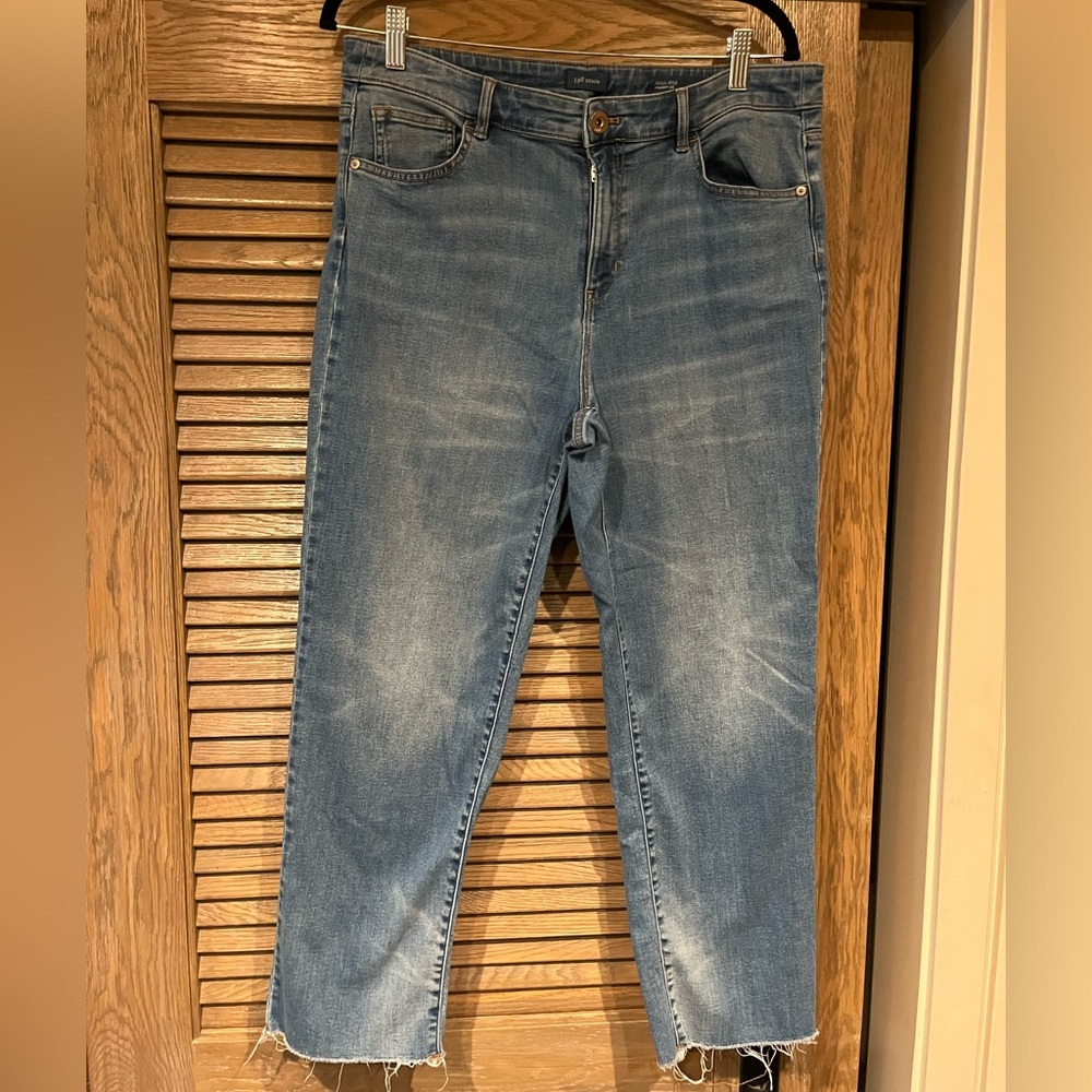 J. Jill High-Rise Straight Leg Denim Jeans